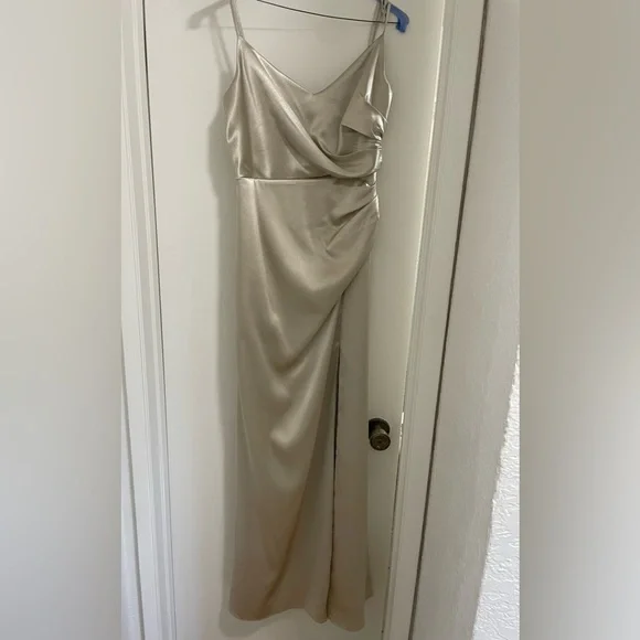 Birdy Grey Neutral Champagne Dress - Picture 4 of 6
